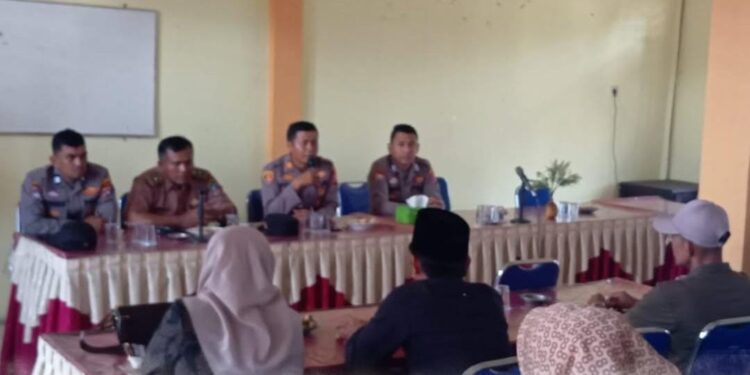 Nagari Sikabau Dukung Polres Dharmasraya Jaga Keamanan Wilayah