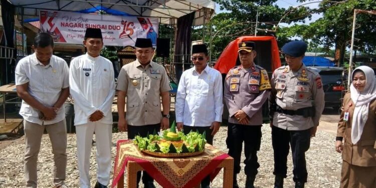 Kantor Nagari Sungai Duo Diresmikan, Koordinasi Diharapkan Lebih Harmonis