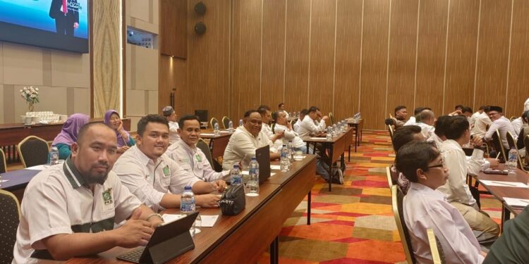 Tingkatkan Kinerja Struktur Partai, PKB Dharmasraya Ikut Bimtek Aplikasi SMS