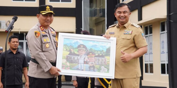 Bupati Dharmasraya Pamit Usai Apel Gelar Pasukan Operasi Keselamatan Singgalang