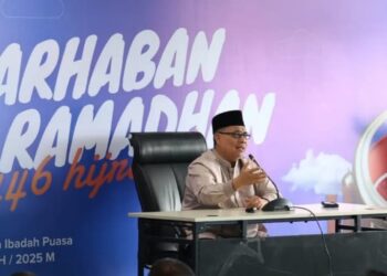 Ketua DPRD Sumbar Berikan Tausiyah Ramadhan di Bank Nagari