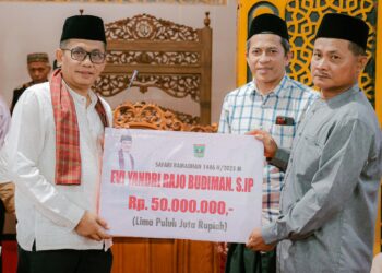 Safari Ramadhan di Masjid M Nur, Evi Yandri Sorot masalah Tawuran dan Narkoba