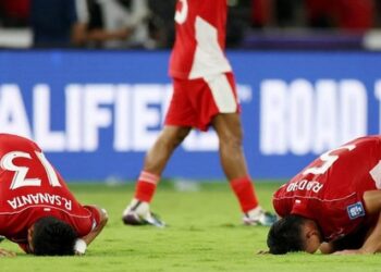 Indonesia menang atas Bahrain dengan skor 1-0 saat berlaga di Stadion Utama Gelora Bung Karno, Jakarta. Selasa, (25/03/2025) [foto : net]