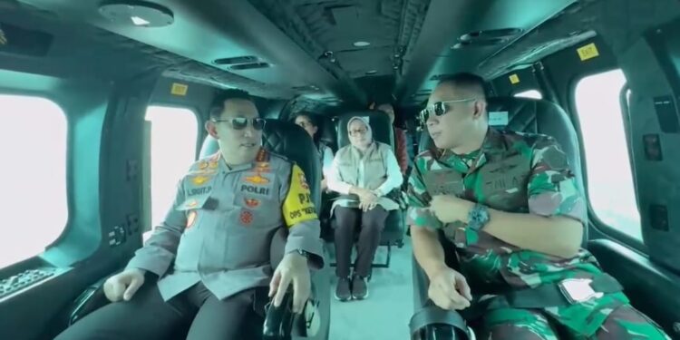 Menko PMK, TNI-Polri Pantau Arus Mudik Lebaran dari Udara