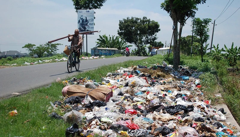 Ilustrasi sampah berserakan (Foto: Ist)