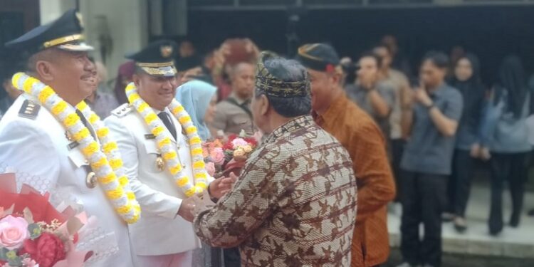 Pemerintah Kabupaten Asahan menggelar acara penyambutan dan tasyakuran Bupati dan Wakil Bupati Asahan pada Minggu (02/03/2025) (Foto: Ist)