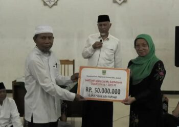 Gubernur Mahyeldi Safari Ramadan di Masjid Taqwa Muhammadiyah Pasbar