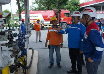Wakil Bupati Asahan Tinjau Kesiapan Pasokan BBM di Terminal Fuel Kisaran