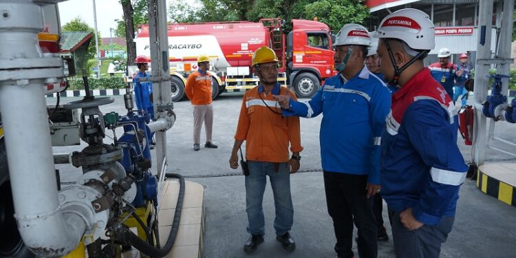 Wakil Bupati Asahan Tinjau Kesiapan Pasokan BBM di Terminal Fuel Kisaran