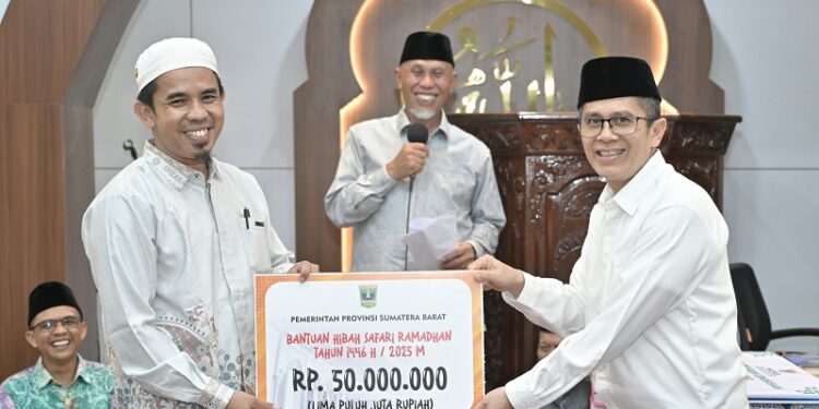 Syukuran dan Buka Bersama, Gubernur Ajak Warga Luak Agam Dukung Gerak Cepat Pembangunan Sumbar