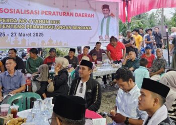 Firdaus Sosialisasi Perda Soal Penanggulangan Bencana di Hadapan Pegiat Seni dan Budaya