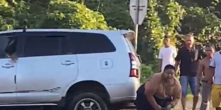 Suasa di lokasi kejadian. Rabu, (16/04/2025) [foto : ist]