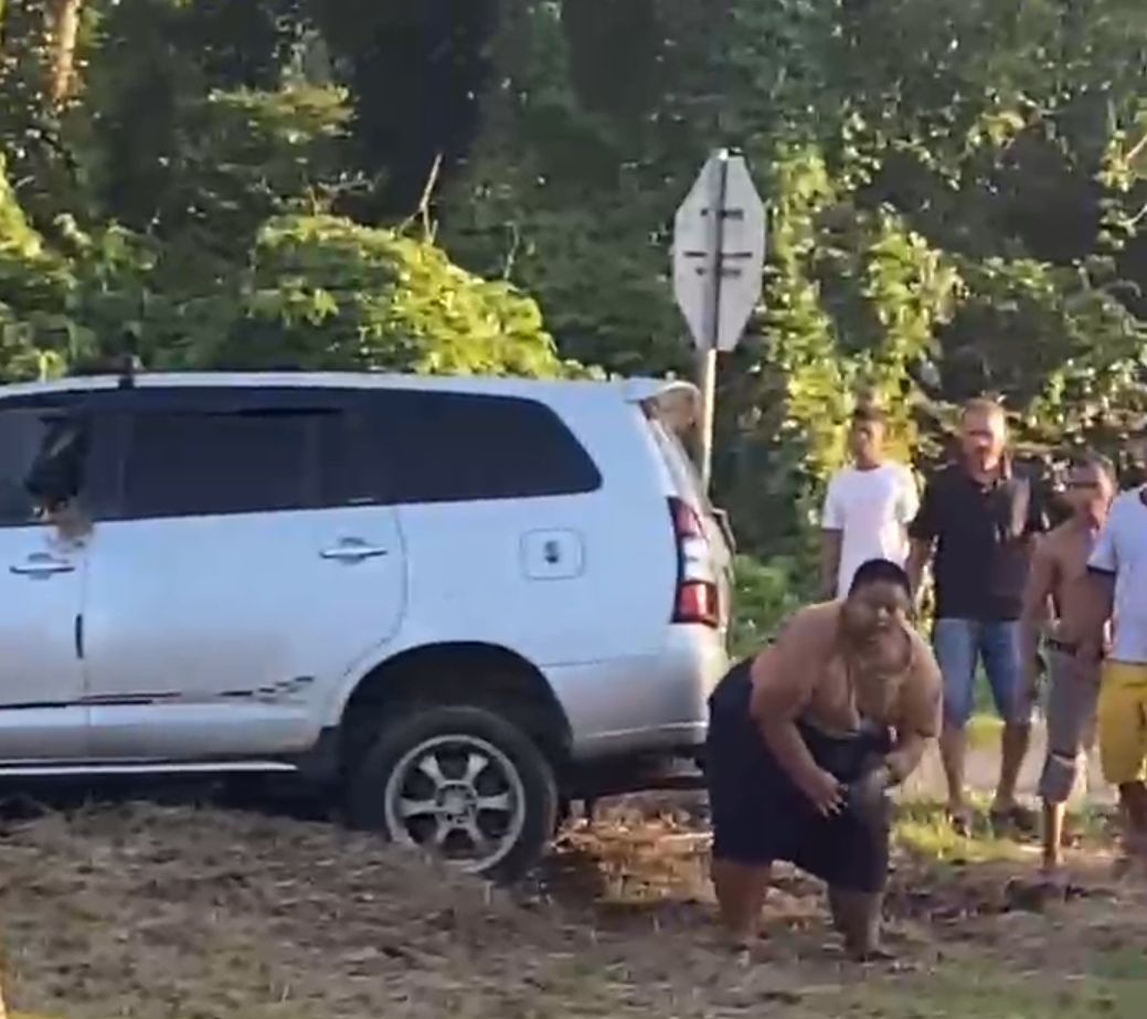 Suasa di lokasi kejadian. Rabu, (16/04/2025) [foto : ist]