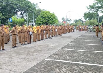 Kehadiran ASN Kota Padang Hari Pertama Kerja Capai 97 Persen