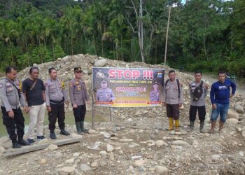 Polsek Talamau Gencar Sosialisasikan Bahaya Tambang Emas Ilegal