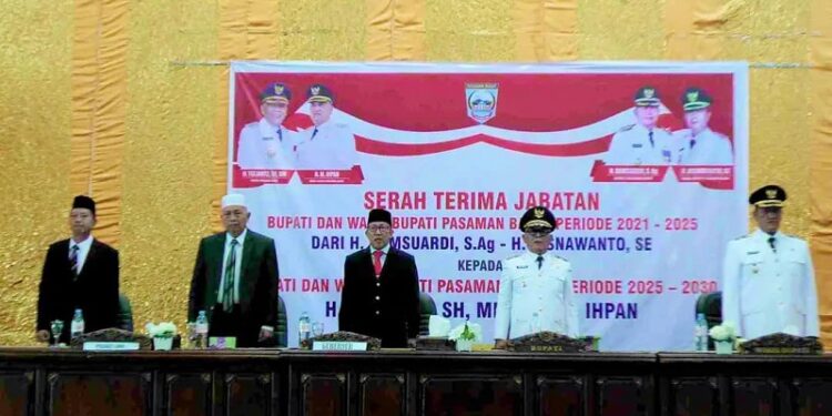 Yulianto-Ihpan Resmi Pimpin Pasaman Barat 2025–2030
