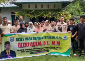 Rizki Aulia Serap Aspirasi Warga Aur Serumpun Saat Reses DPRD Pasbar