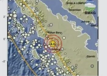 Gempa 4,6 Guncang Padang Panjang, BMKG: Tak Berpotensi Tsunami