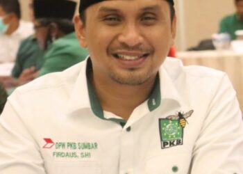 Ketua DPW PKB Sumbar, Firdaus. [foto : ist]