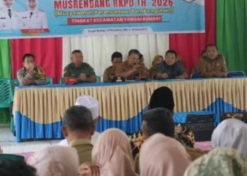 Camat Sungai Rumbai Buka Musrembang Tingkat Kecamatan