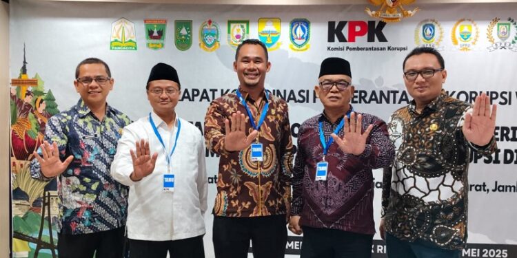 Bupati dan Ketua DPRD Pasbar Sepakat Perkuat Pencegahan Korupsi Lewat Rakor KPK