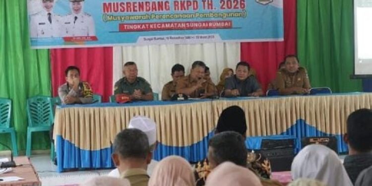 Kecamatan Sungai Rumbai Gelar Musrembang RKPD 2026