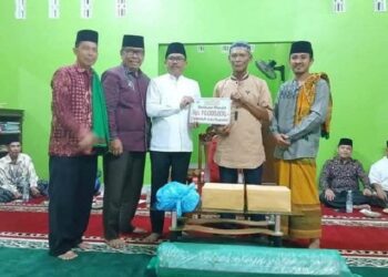 Pimpinan DPRD Dharmasraya Safari Ramadan ke Musala An-Naduyah Koto Besar