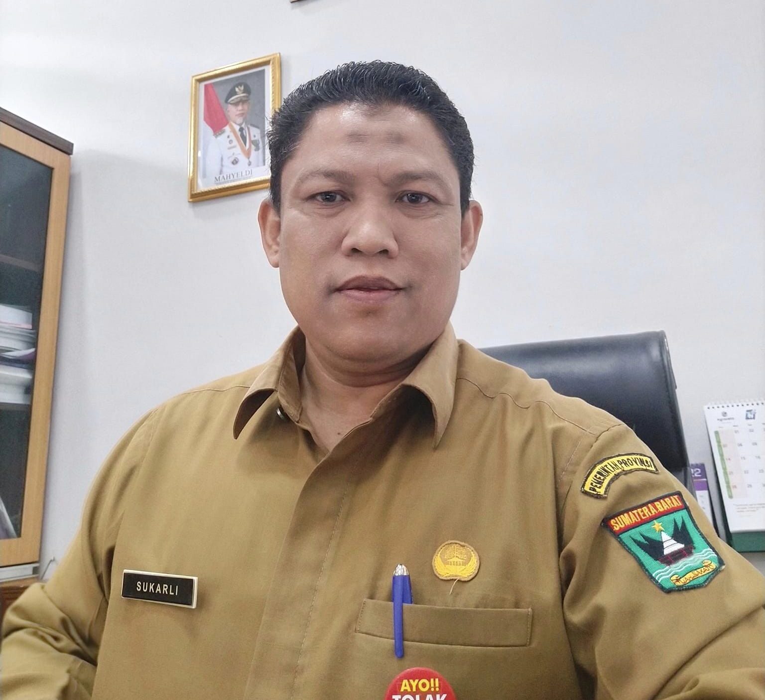 Kepala Dinas Peternakan dan Kesehatan Hewan Provinsi Sumatera Barat, Sukarli. [foto : ist]