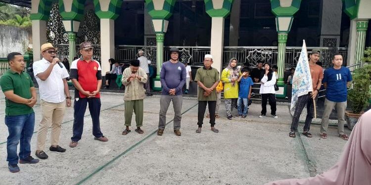 Wakil Ketua DPRD Kabupaten Padang Pariaman, Firman di Masjid Kabun Pauh Kamba. [foto : ist]