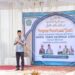 Anggota DPRD Tanah Datar, Yonnarlis saat memberikan sambutan di acara penerimaan ijazah tingkat wustha Pondok Pesantren Tarbiyah Islamiah (PPTI) Nurul Yaqin Batipuh Ateh. Minggu, (29/06/2025) [foto : sci/yrp]