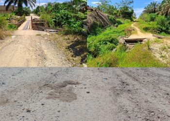 Jalan di Nagari Sopan Jaya Rusak, Warga Tuntut PT SAK Tanggung Jawab