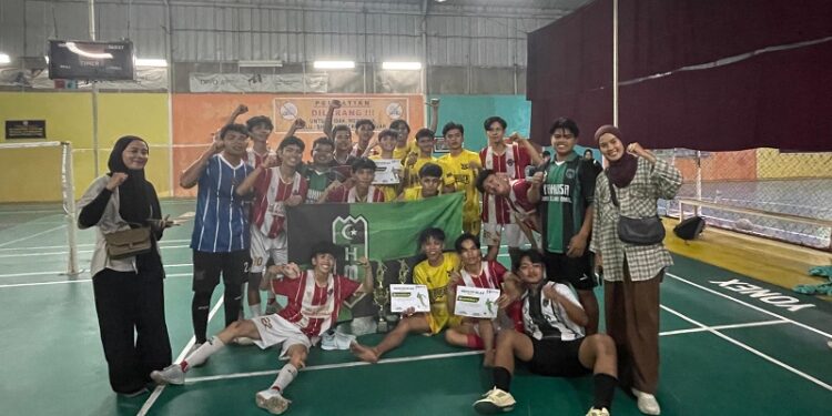 HMI Komisariat FKIP Sukses Gelar Turnamen Futsal Liga Hijau Hitam Cup I