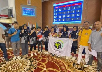 Kapolda Cup 2025, Taekwondo MTsN 6 Agam Raih 10 Medali