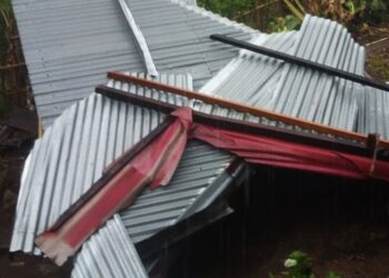 12 Rumah di Limapuluh Kota Rusak Diterjang Angin Kencang