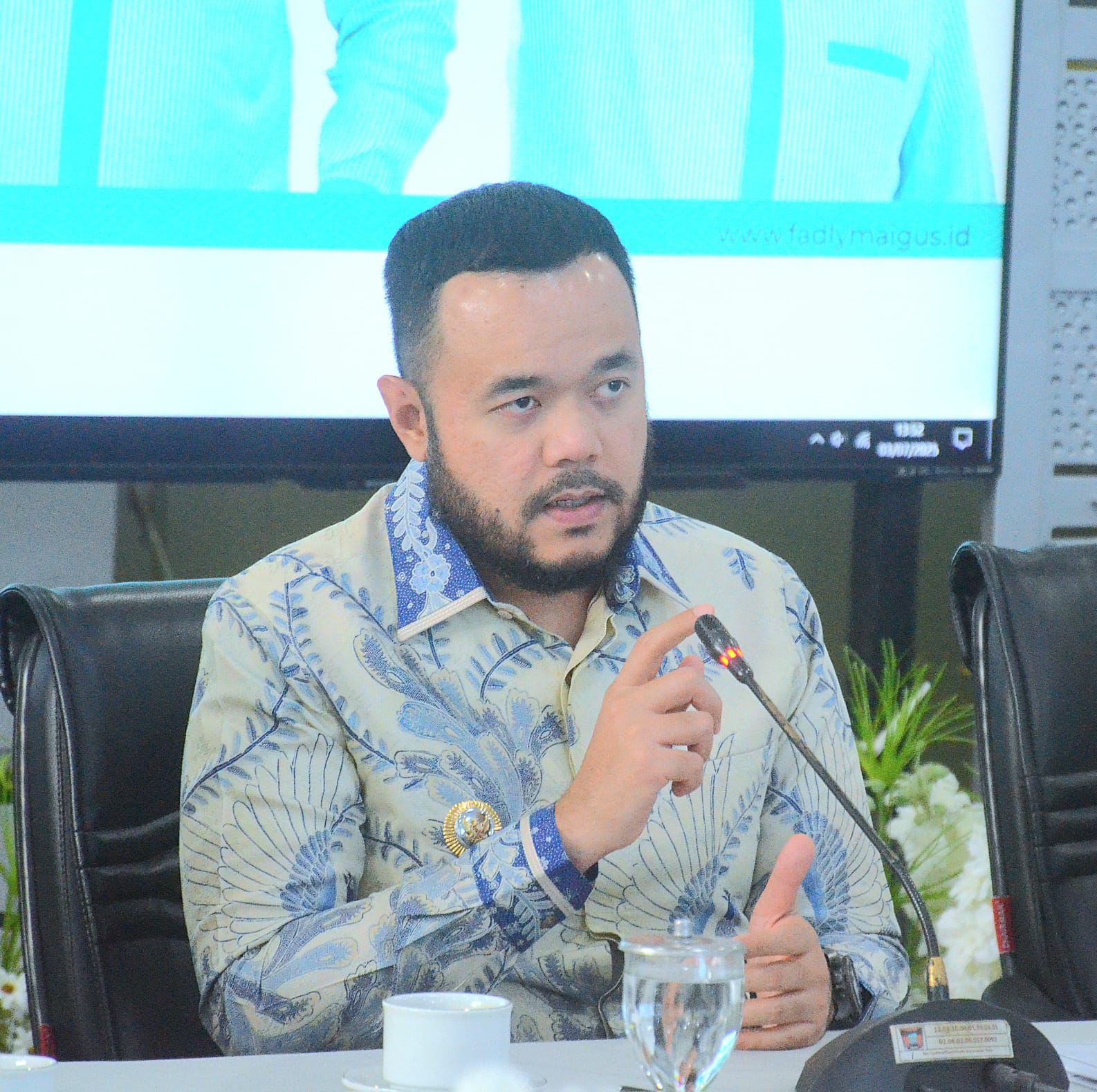 Wali Kota Padang, Fadly Amran. [foto : ist]