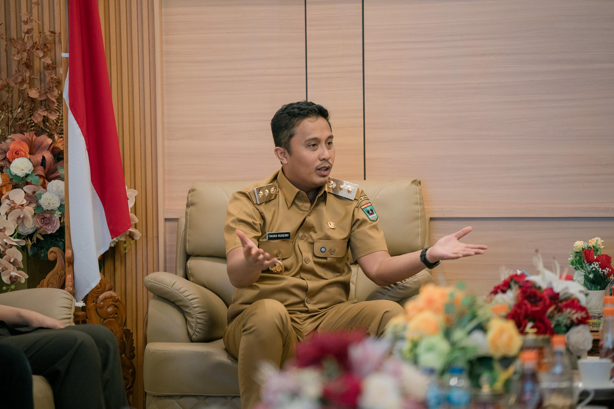 Wakil Gubernur Sumbar, Vasco Ruseimy.[foto : ist]