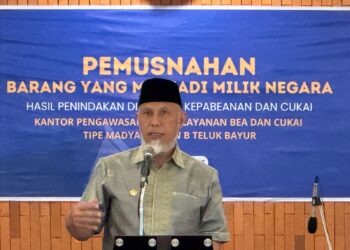 Gubernur Sumbar, Mahyeldi.[foto : ist]