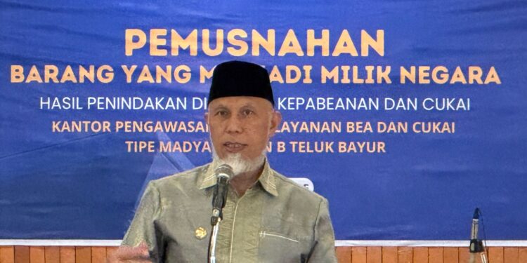 Gubernur Sumbar, Mahyeldi.[foto : ist]