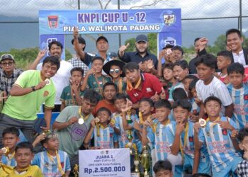 Festival Sepakbola Usia Dini KNPI Cup U-12 Season 3 resmi berakhir pada Sabtu (12/7) (Foto: ISt)