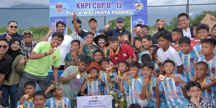 Festival Sepakbola Usia Dini KNPI Cup U-12 Season 3 resmi berakhir pada Sabtu (12/7) (Foto: ISt)