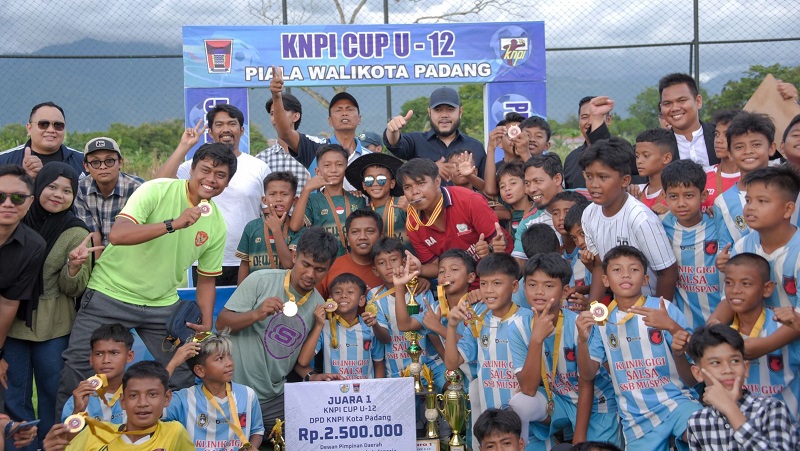 Festival Sepakbola Usia Dini KNPI Cup U-12 Season 3 resmi berakhir pada Sabtu (12/7) (Foto: ISt)