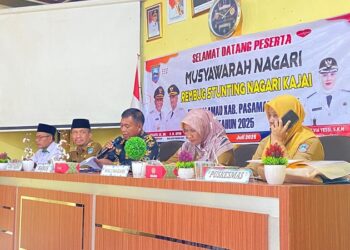 Nagari Kajai Gelar Rembug Stunting 2025 untuk Perkuat Strategi Pencegahan