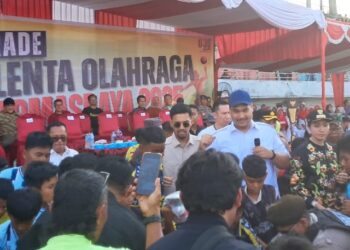 Menpora Apresiasi Potensi Atlet Muda Dharmasraya di Parade Talenta Olahraga 2025
