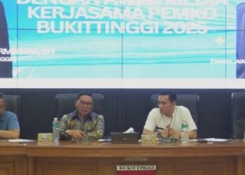 Diskominfo Kota Bukittinggi Gelar Silaturahmi dengan Awak Media