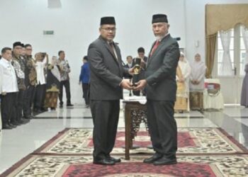 Gubernur Mahyeldi dan Sekdaprov Sumbar Arry Yuswandi Tekankan Pentingnya Solidaritas ASN