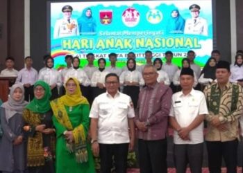 Hadiri Peringatan Anak Nasional ke-41, Wako Bukittinggi: Pemko Terus Mengupayakan Perlindungan Anak