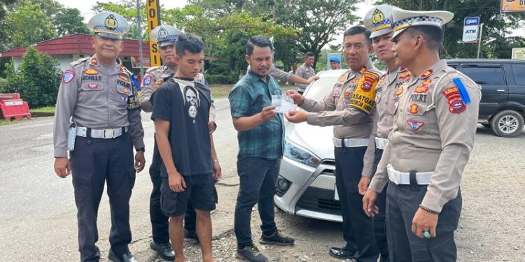 Operasi Patuh Singgalang 2025 Hari Keempat, Pengendara Ditangkap Bawa Ekstasi