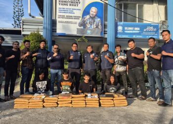 BNNP Sumatera Barat Tangkap Pengedar Narkoba, Sita 100 Kilogram Ganja