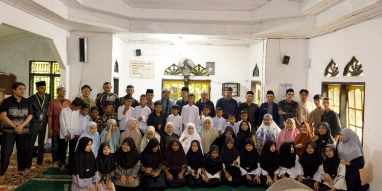 Kegiatan Didikan Subuh Gabungan kembali digelar dengan meriah dan penuh semangat di Mushola Nurul Yaqin, Jorong Kampung Alang, Nagari Kajai, pada Minggu pagi (13/07) (Foto: Ist)