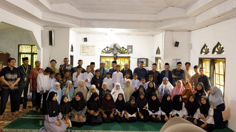 Kegiatan Didikan Subuh Gabungan kembali digelar di Mushola Nurul Yaqin, Jorong Kampung Alang, Nagari Kajai, pada Minggu pagi (13/07)
